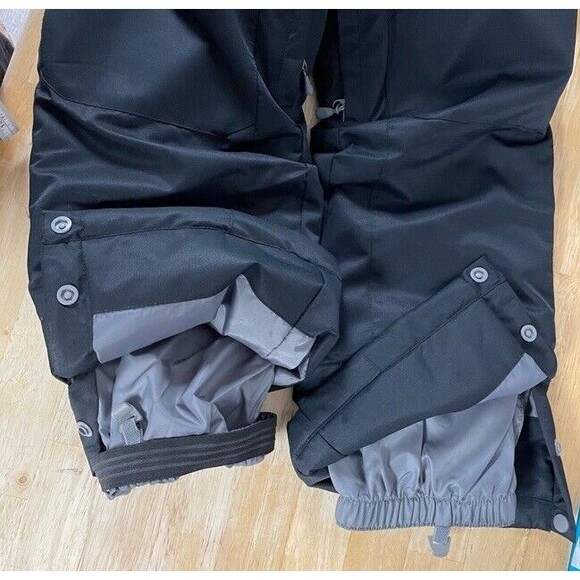 Firefly Aquabase Elite Winter Snow Black Insulated Pants with Suspenders SMALL - Picture 6 of 13